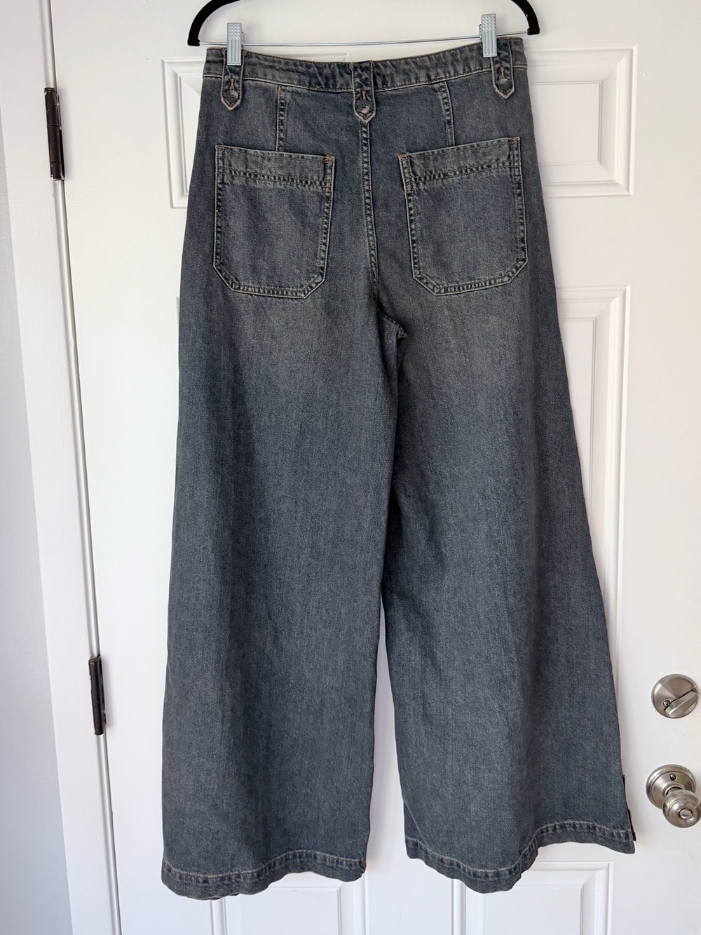 NWT‎ FREE PEOPLE SIZE 29 jeans wide leg full length - Picture 4 of 5